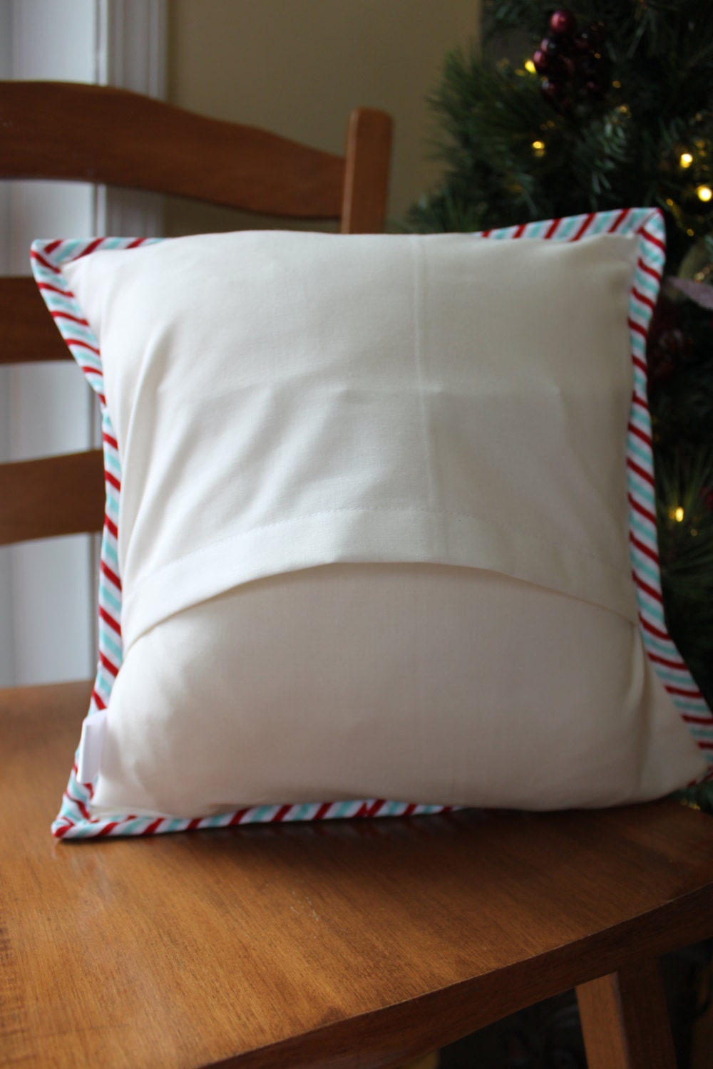 Quilted Christmas Pillow Cover
