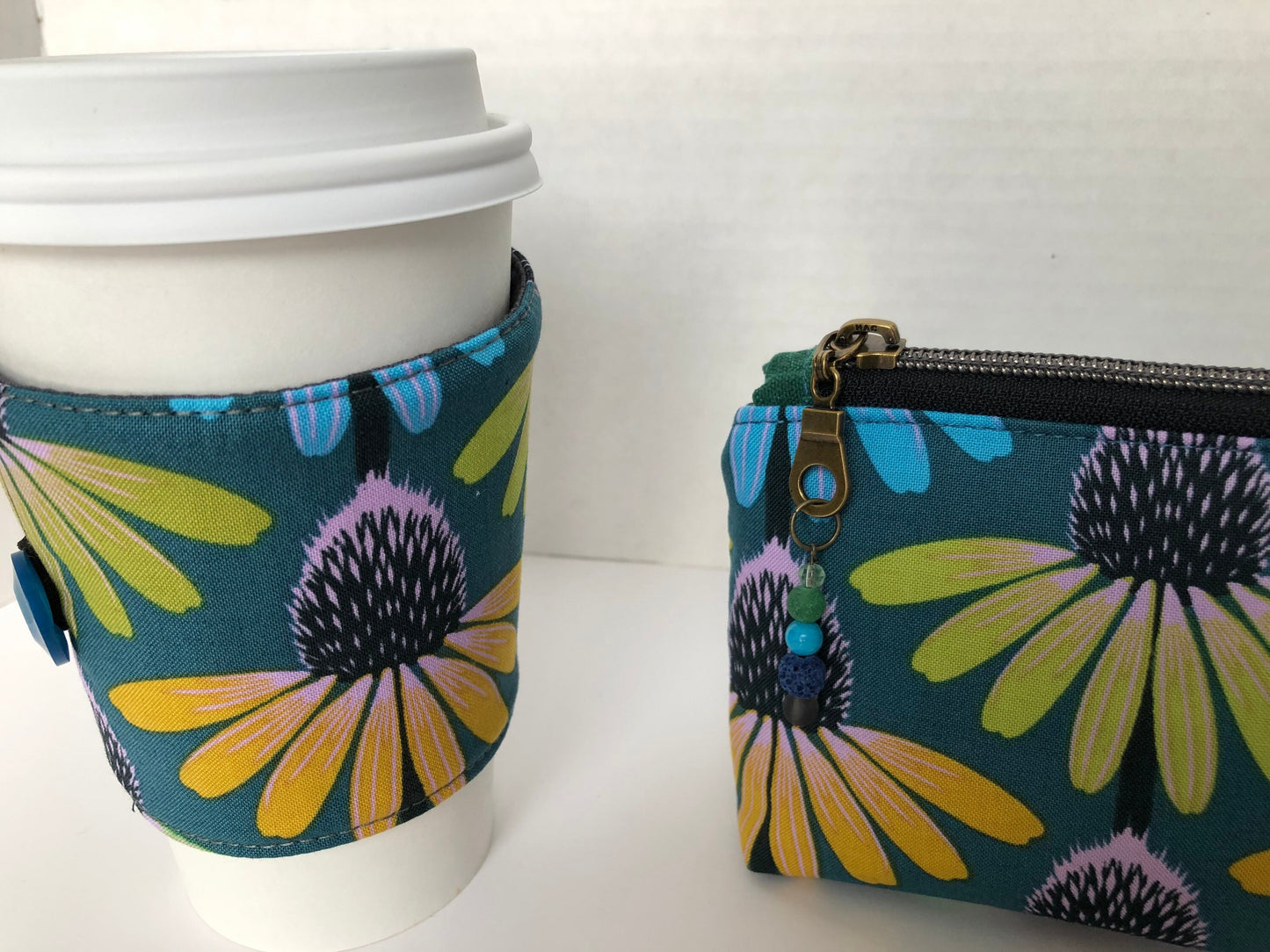 Planner Accessory Set, Zipper Pouches, Gift Set, Coffee Sleeve