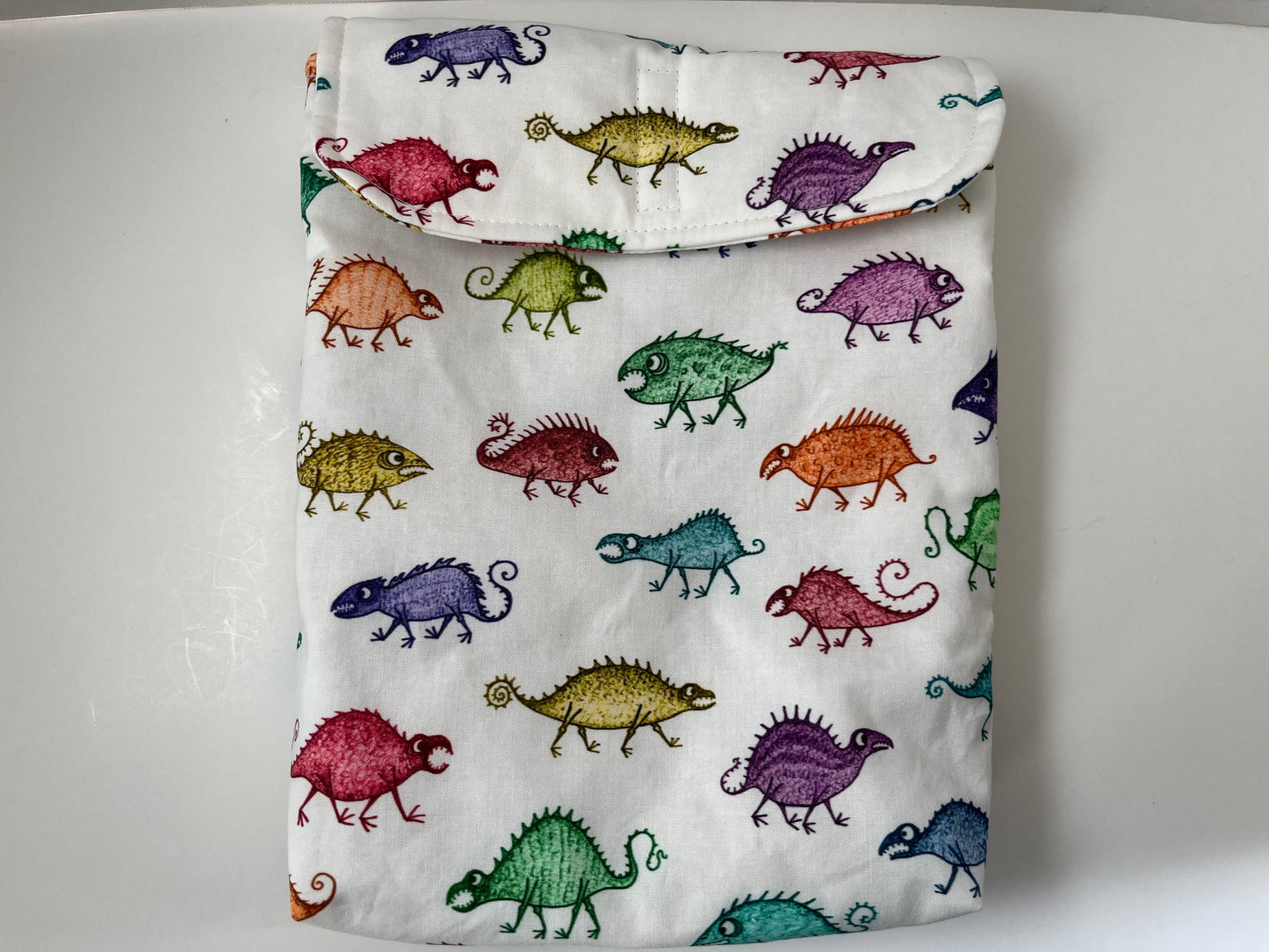 Colourful Monsters Padded Book Sleeve