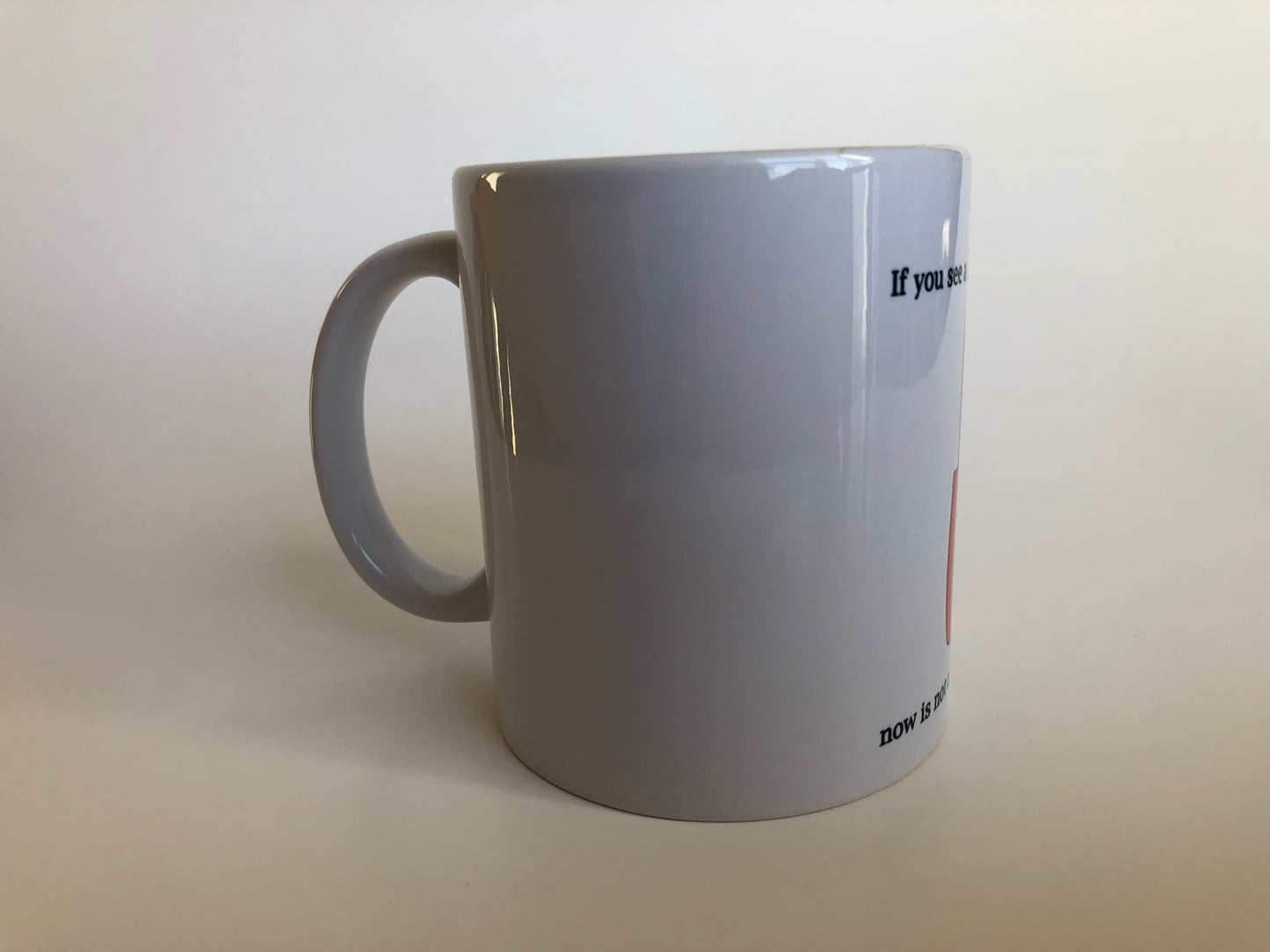 Seam Ripper White glossy mug