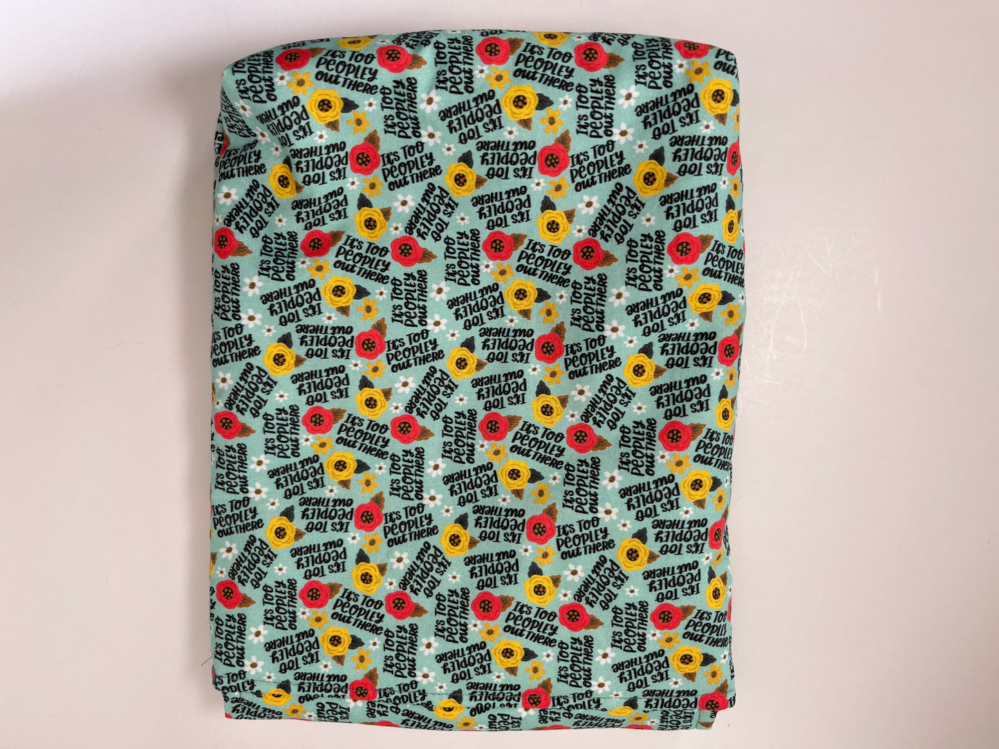 Padded Book Sleeve , It’s Too Peopley Out There