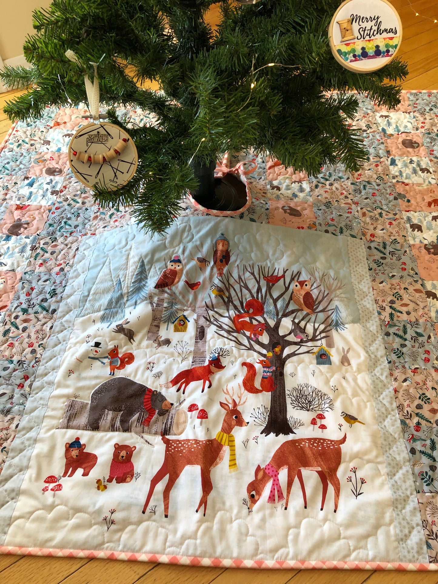 Woodland Christmas Tree Skirt
