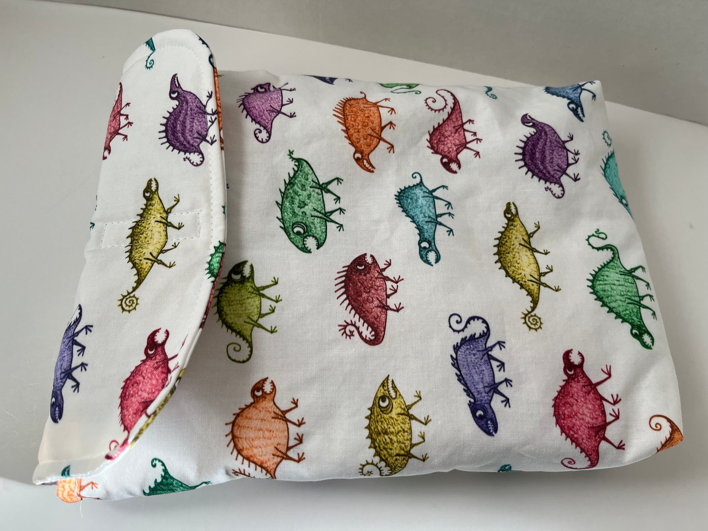 Colourful Monsters Padded Book Sleeve