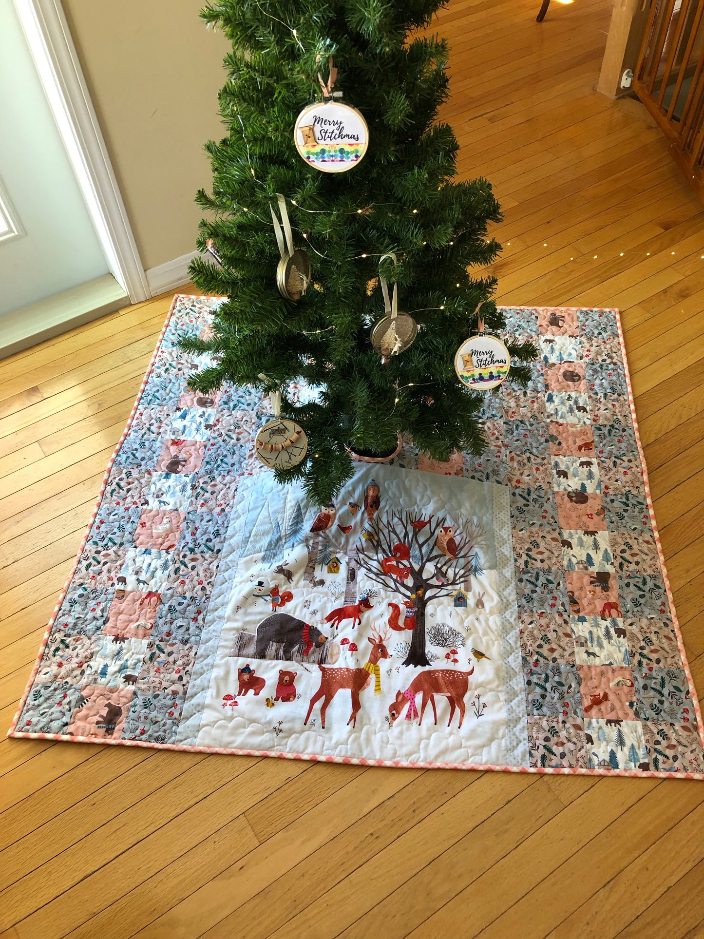 Woodland Christmas Tree Skirt
