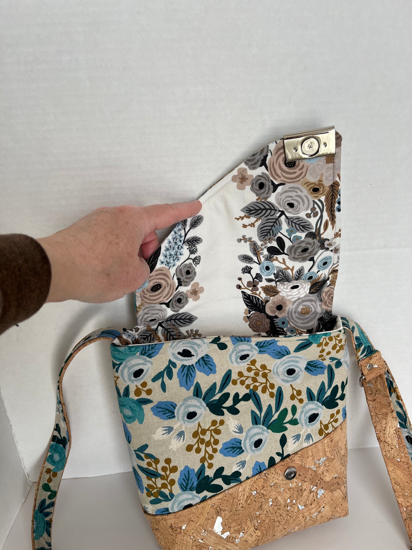 Rifle Paper Co Floral Crossbody Sling Bag