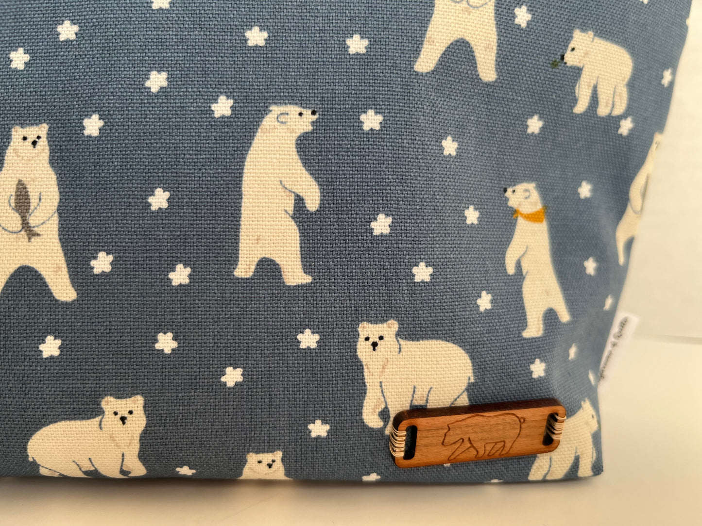 Polar Bears Cosmetics Bag