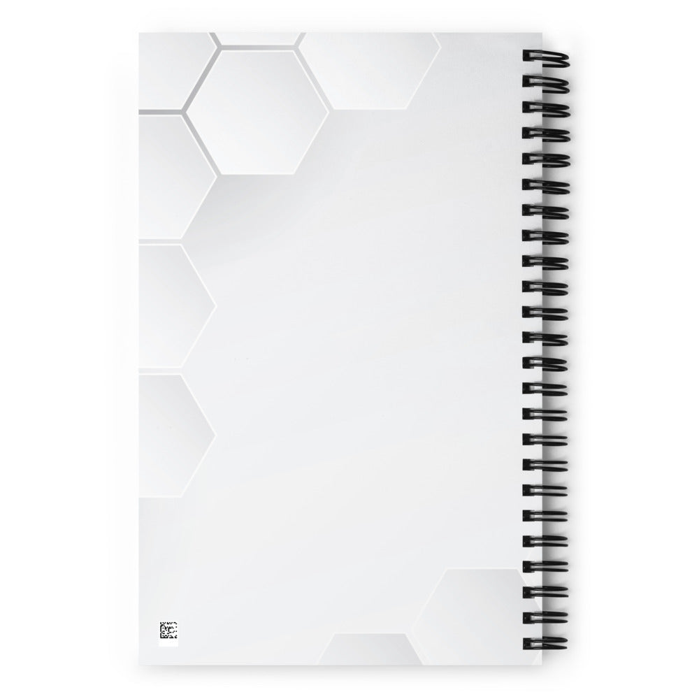 Hexi Hexagon Spiral notebook